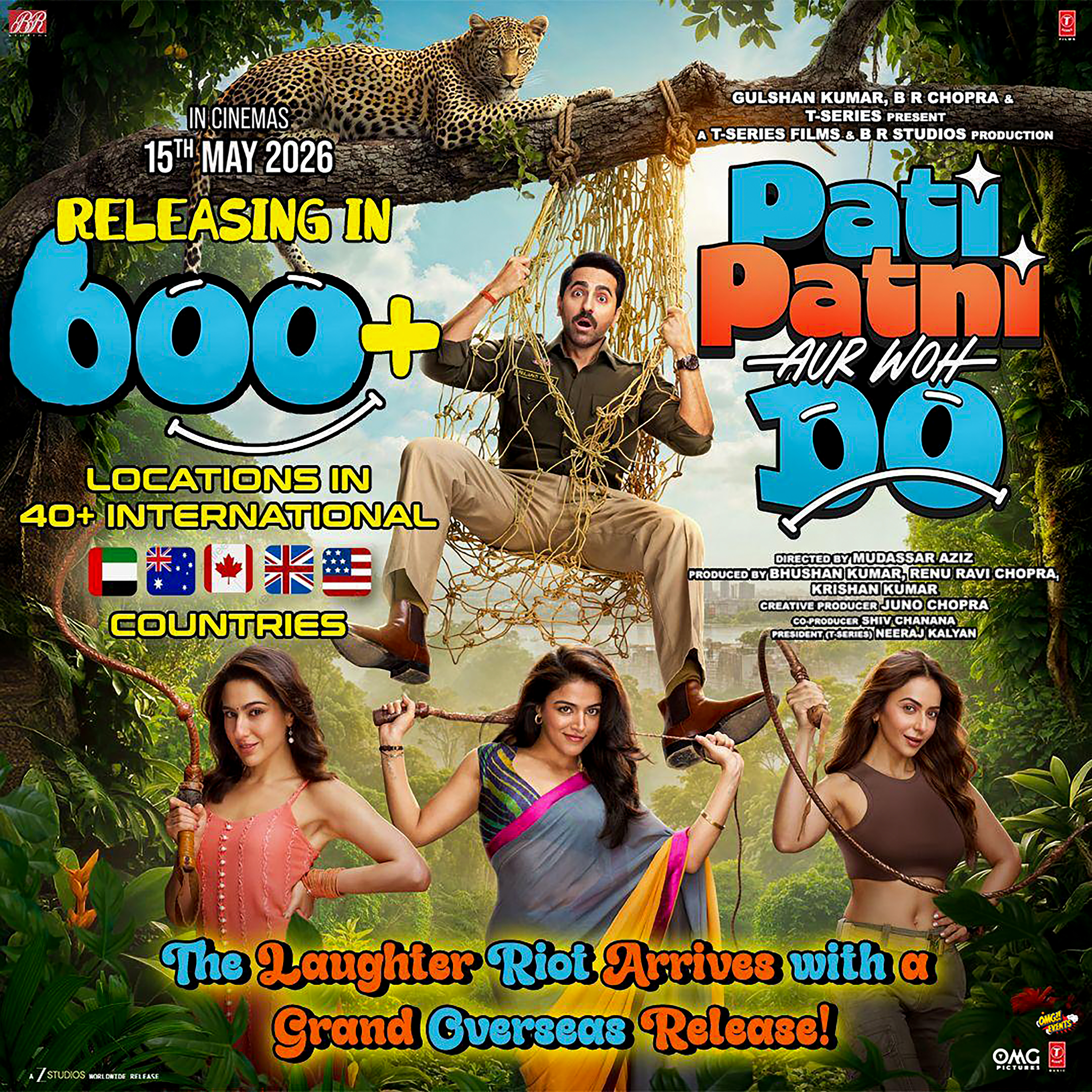 🇮🇳🍿 Pati Patni Aur Woh Do Releasing Worldwide Across Multiple Countries 🎬🔥